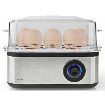 KAEB130EAL Βραστήρας Αυγών 8 Θέσεων 500W Ασημί